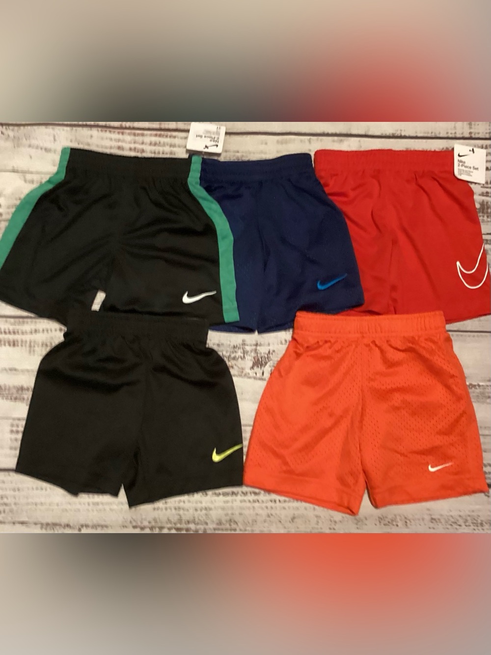 NWT Nike Shorts Bundle Lot 3T